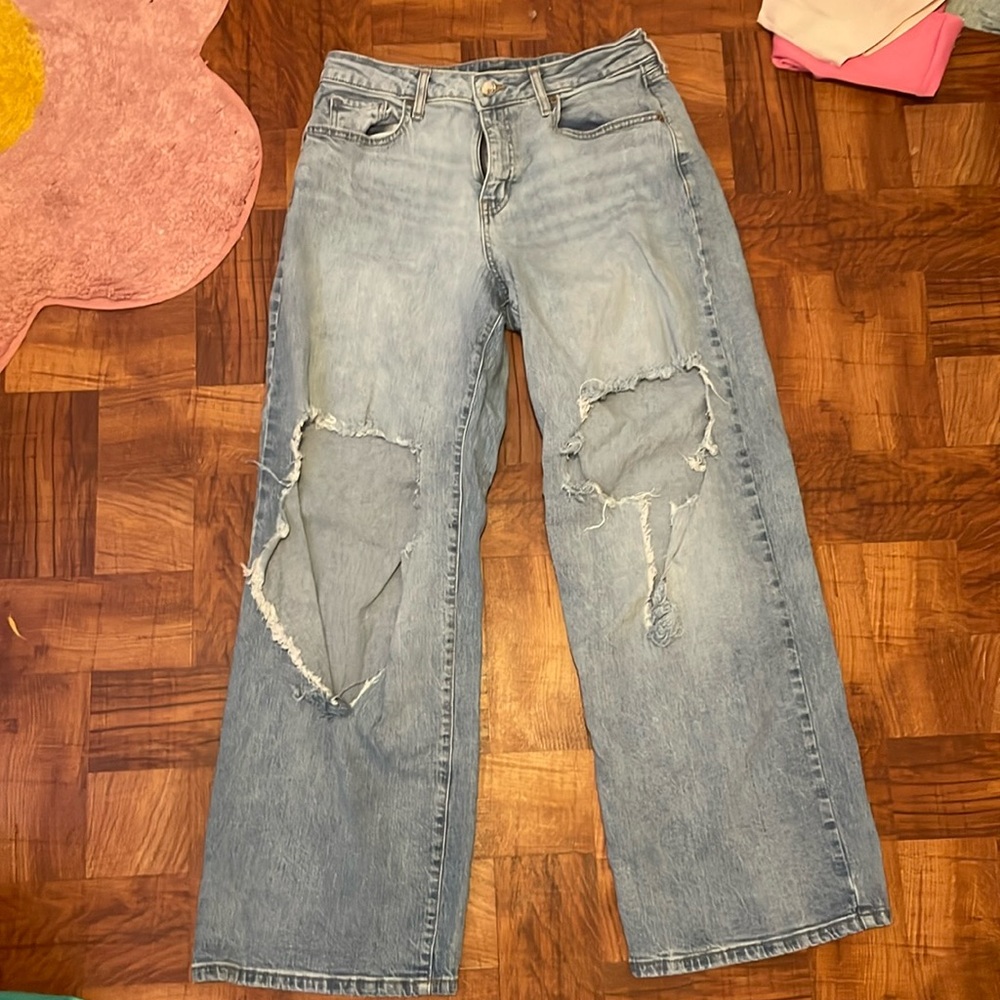 wild fable high rise baggy jean